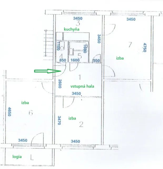 3 izbový byt Košice – centrum Terasy - foto 18